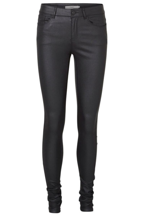 Vero Moda vmseven nw ss smooth coated pants n
